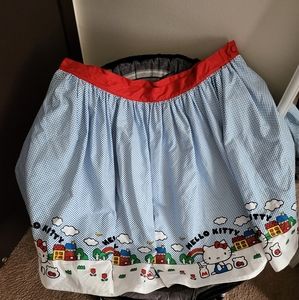 Unique vintage x hello kitty polka dot skirt